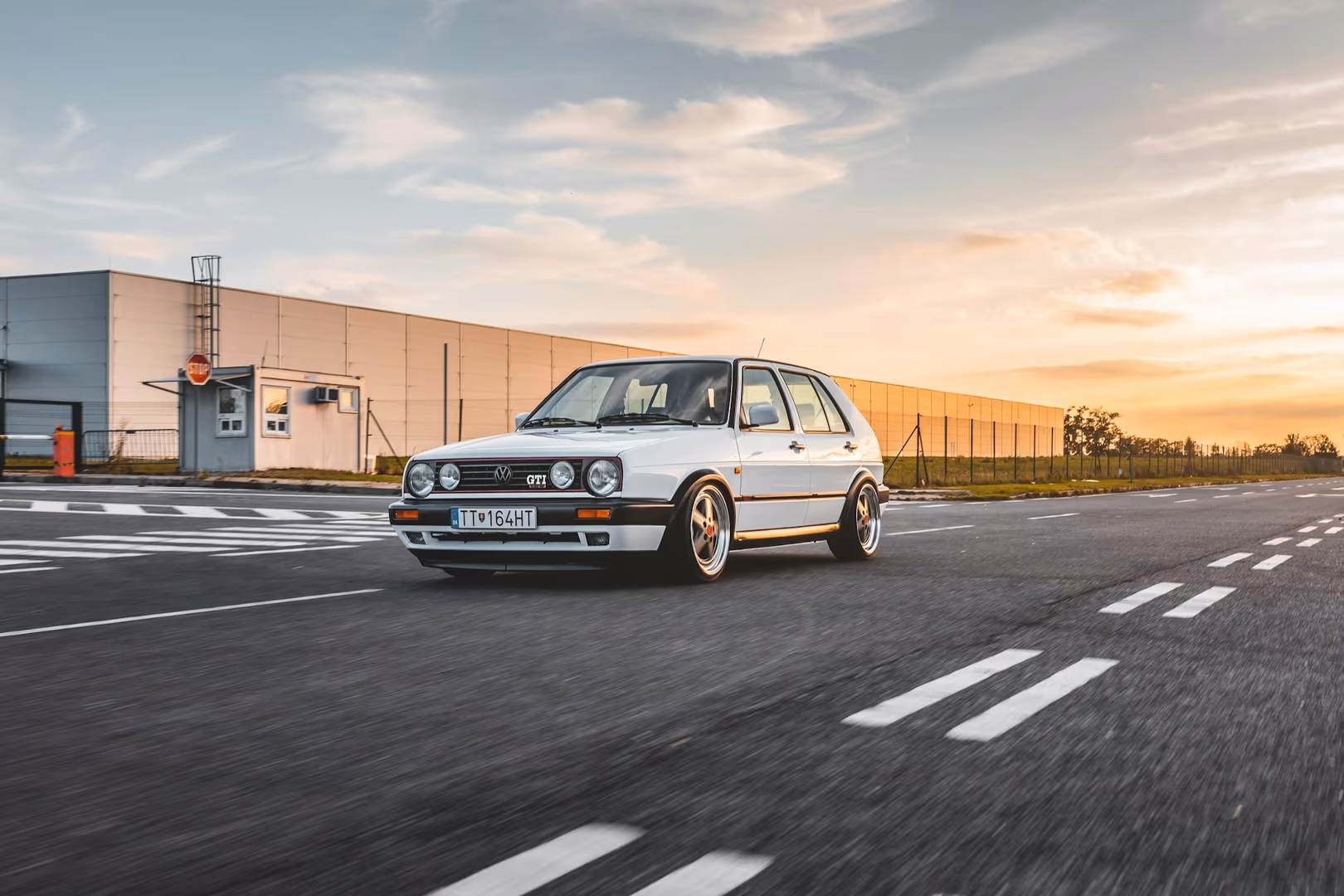 Stary samochód Volkswagen