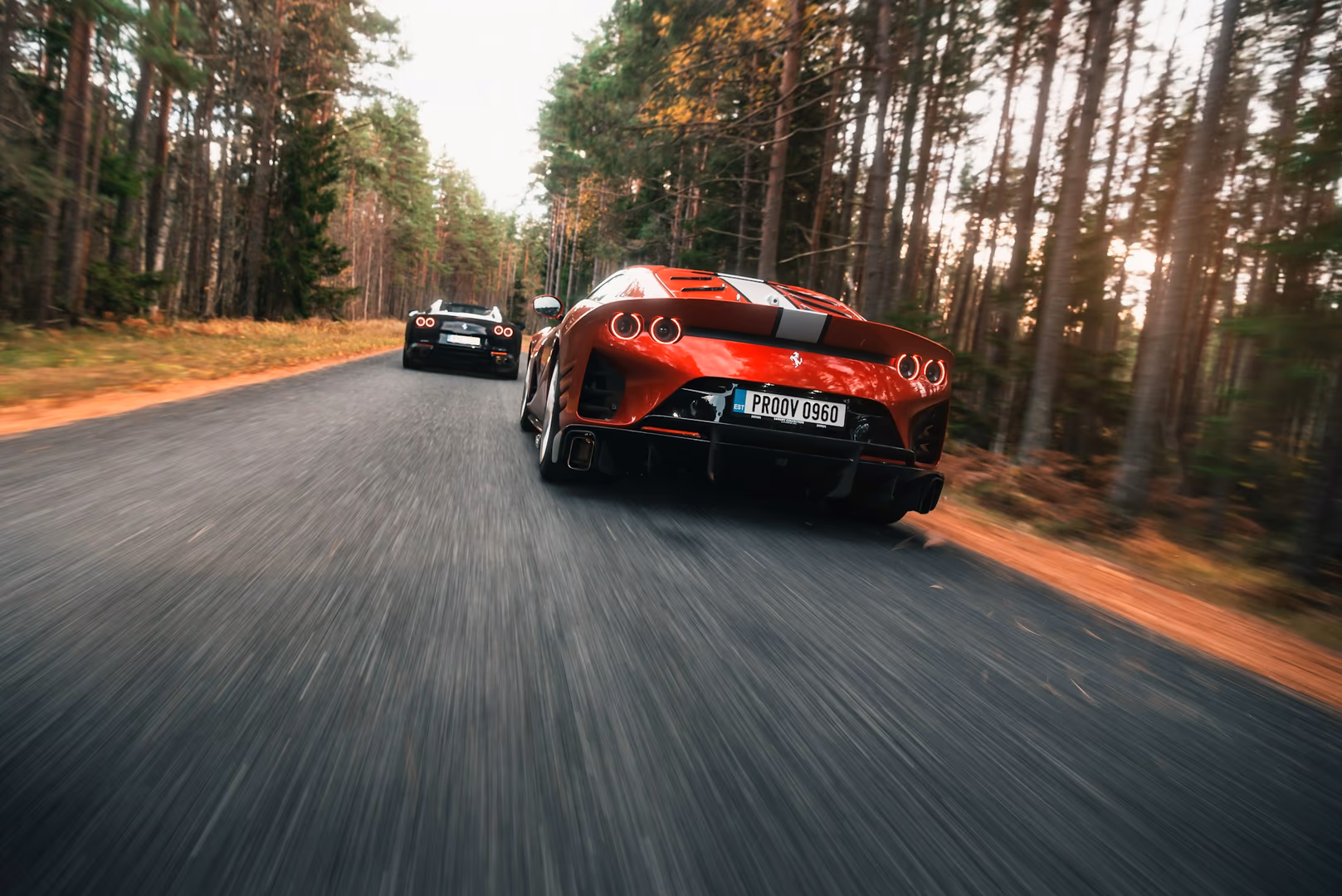 Współczesny samochód Ferrari