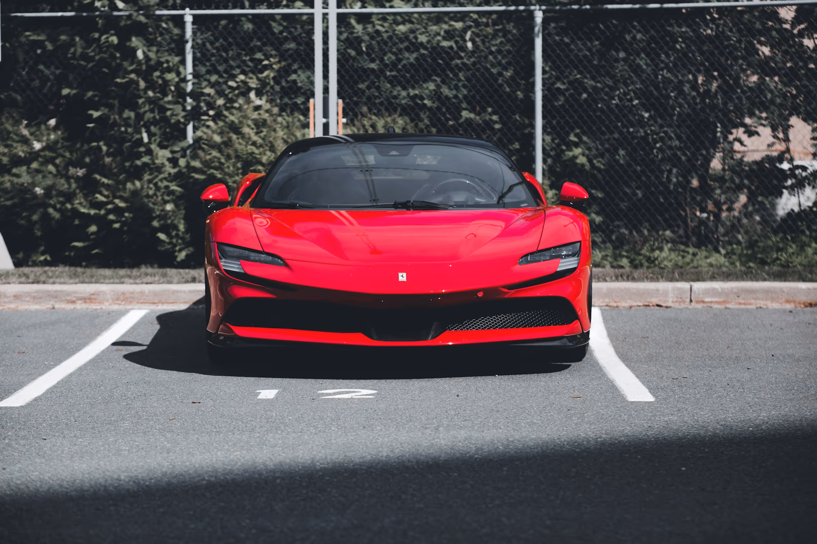 Nowoczesny samochód Ferrari